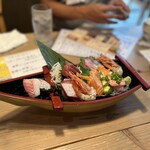 二六丸 - おまかせ刺身盛り合わせ(和み) 1,800円