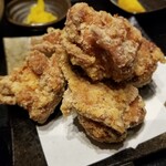 Tori To Teppanyaki Miyamoto - 地鶏もも唐揚。