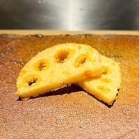 天ぷらあら木 - 蓮根