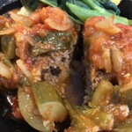 洋食喫茶かんぱーにゃ - ハンバーグ