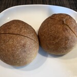 洋食喫茶かんぱーにゃ - ハンバーグとビーフシチューのパン