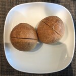 洋食喫茶かんぱーにゃ - ハンバーグとビーフシチューのパン