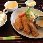 辰五郎 - 辰五郎の白身魚のフライ1000円（12.12）