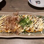 Yakitorino Oogiya - とん平焼き。コレって、お好み焼きとどう違うの？