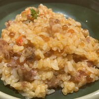 恵比寿 うしみつ - イクラ＆ウニ＆カニ＆ユッケのご飯！！