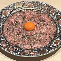 恵比寿 うしみつ - タルタルユッケ！！