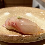 Sushi Tomikawa - ヒゲソリダイ 唐墨