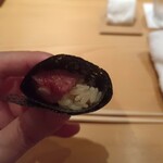 鮨 さかい - ネギトロ巻き