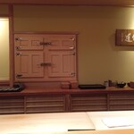 鮨 さかい - 付け場