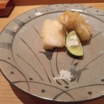 鮨 さかい - 太刀魚の天婦羅