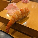 Yushima Tenjinshita Sushi Hatsu - 久米島産車海老