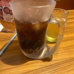 びっくりドンキー - 追加したコーラは３４０円でLサイズをお願いしました・・・