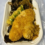 Hokka Hokka Tei - 「のり唐揚げ弁当」500円税込み♫