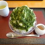Cafe de shokado - 抹茶大納言(850円)