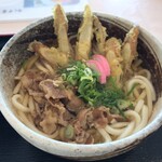 くまもと中央カントリークラブ - 肉ゴボウ天うどん