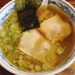 麺屋吉祥 - 塩らー麺　お子様らー麺　白飯（半盛）2013年9月