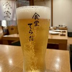 Shokudou Terada - 生ビール