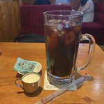 コメダ珈琲店 - アイスコーヒー(でらたっぷりサイズ)