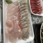 大宮鮮魚店 - ヒラメとスズキ