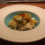 IZA - ホヤの冷製カッペリーニ