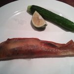 長良川の天然鮎の春巻