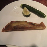 開化亭 - 長良川の天然鮎の春巻