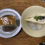Ruburan Neju - 左「アップルケーキ」右「レアチーズ」