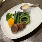Shukouya Chiru - 島野菜の温サラダ白味噌ソース