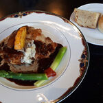 ステーキ・洋食のTANTO屋 - ジューシー鶏ももステーキ　2023.8