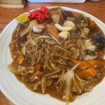 とろり庵 - あんかけ焼きそば　醤油