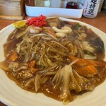 とろり庵 - あんかけ焼きそば　醤油