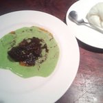 開化亭 - 鮑の肝入りオイスターソース炒め　チンゲンサイのソース