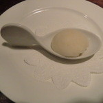 開化亭 - 凍頂烏龍茶のシャーベット