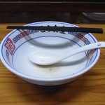 とら食堂 - (2013/9月）思わずスープを飲み干してしまいます。