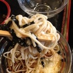 そば処 若松屋 - 最後はトロロで。