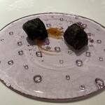 ウラノ - 水蛸のベニエ　イカ墨