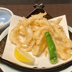 雨晴温泉　磯はなび - 白エビの唐揚げ（追加注文）