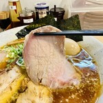 とんぼ庵 - 【特製らぁめん＝チャーシュー➊】