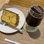 Kafe Resuto Momo - シフォンケーキ(マンゴーココナッツ)