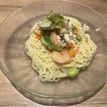 ミスタードーナツ - 海老と鶏の野菜涼風麺✨