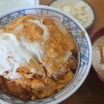 有賀ドライブイン - 料理写真:かつ丼