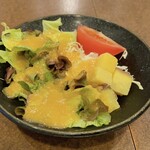 ステーキハウス ボンヌール - 料理写真:にんじんのドレッシング