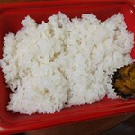 とんかつ笹 - ご飯