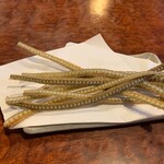 うなぎ 宮川 - 骨せんべい