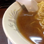 飛騨高山中華そば やまと - かけ中華　ミニあいもり丼　2013年9月