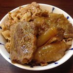 飛騨高山中華そば やまと - かけ中華　ミニあいもり丼　2013年9月