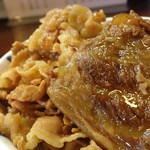 飛騨高山中華そば やまと - かけ中華　ミニあいもり丼　2013年9月