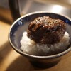 挽肉と米 - 料理写真:まずはそのまま。