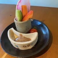 炭火焼イタリアン 海串 ブラーチェ - お通し