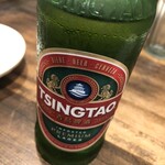 咲咲 - 青島ビール（600円）